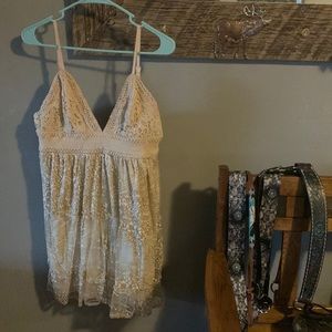 Southern fried chics spaghetti strap dress
